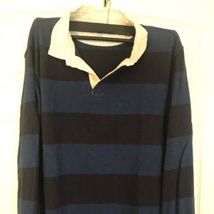 J Crew 100% cotton Rugby shirt, size extra-large.